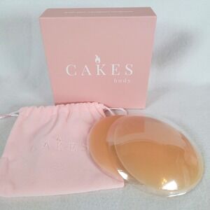 CAKES Body Womens Nipple Covers OG Honey Grippy Silicone Size OG Honey